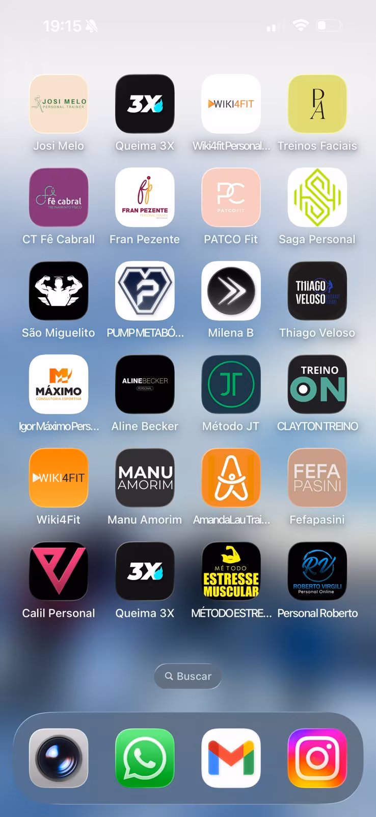 Apps personalizados de personal trainers na App Store